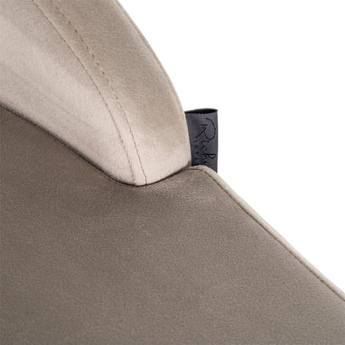 Olton Taupe & Black Bar Stool